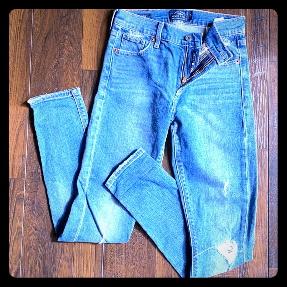 Lucky Brand High Rise Skinny Jeans